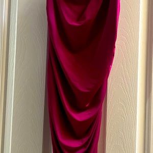 Off shoulder form fitting